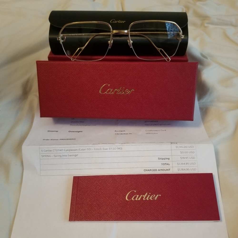 Cartier glasses